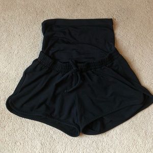Full Panel Maternity Gym Shorts size s
